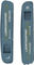 Jagwire Gomas de frenos Road Pro Friction Fit para Campagnolo - indigo blue