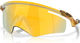 Oakley Lunettes de sport QNTM Kato - transparent light curry/prizm 24k