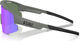 Bliz Matrix Nano Optics Photochromic Sports Glasses - matte grey | smoke w purple multi