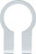 Pitlock Saddle Clamp - silver/28.6 mm