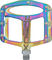 Xpedo Spry Aluminium Platform Pedals - oil slick