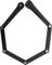 Axa Candado plegable FOLD - negro | 100 cm