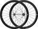 Black Inc Juego de ruedas gravel Forty Six Carbon Disc Center Lock 28" - silver | Non Boost | 100 mm | SRAM XDR | 28" | 142 mm
