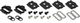 HT X1F Cleats - black