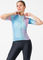 Castelli Cosmic Vortex S/S Women's Jersey - multicolor pink green | S