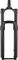Cane Creek Fourche télescopique Helm MKII Air 27,5" Boost - matte black/Axe Traversant 15 mm/170 /44 /1 1/8" - 1,5" tapered/27,5" (650B)/110 mm