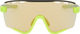 uvex sportstyle 236 Set Sportbrille - black-yellow mat/mirror yellow