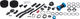 Factor Kit de Cadre en Carbone OSTRO V.A.M. Disc T47a SRAM DUB Modèle 2023 - factor racing green | 56 cm, 120 mm x 42 cm, SB 25 mm