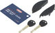 ABUS Pro Shield XPlus 5955 R Frame Lock - OEM Packaging - black