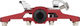 KCNC AM Trap Click / Platform Pedals - red