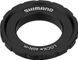 Shimano RT-MT800 Center Lock Brake Rotor for XT w/ External Teeth - silver-black/180 mm