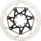 SRAM Centerline X Rounded 6-Loch Bremsscheibe mit Titan-Schrauben 2-teilig - silver-black/160 mm