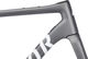 Factor Kit de Cadre en Carbone LS Disc Gravel - gunmetal/M/Axe Traversant 12 mm