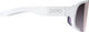 POC Aspire Sportbrille - hydrogen white/clarity road-sunny silver