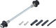 SON Deluxe Disc Center Lock Hub Dynamo - red/32 hole