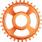 Burgtec 3 mm Offset Thick Thin Kettenblatt für Cinch/TRP - iron bro orange/32/32 Z