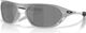 Oakley Lunettes de sport Cage Jacket - x silver | prizm black polarized