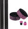 Supacaz Super Sticky Kush Star Fade Lenkerband - neon pink