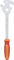 Unior Bike Tools Profi Pedalschlüssel 1613/2BI - red