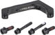 TRP Disc Brake Adapter for 160 mm Rotors - black/rear FM to PM