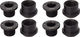 Wolf Tooth Components Set de tornillos de plato 4 brazos 6 mm - black/6 mm