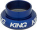 Chris King GripNut Bold EC30/25,4 - EC30/26 Gewindesteuersatz - navy/1"/EC30/25,4 - EC30/26