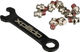 Xpedo Pedales de plataforma Spry Magnesium - negro/universal