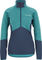 VAUDE Womens Larice HZ Fleece Jacke - mallard green/36/S