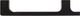 PAUL Adaptador de frenos de disco para discos de 180 mm - black/PM 5" auf PM