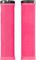 Lizard Skins Puños Strata Lock-On - neon pink/135 mm