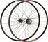 bc basic Set de Roues Mountain XT Disc Center Lock 29" - noir | Set de 29" (avant 15x100 + arrière 10x135) Shimano