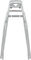 tubus Porte-Bagages Logo Classic - argenté/26"-28"