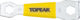 Topeak Chainring Nut Wrench Kettenblatt-Schraubenschlüssel - silber