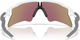 Oakley Lunettes de sport Radar EV Heater - polished white | prizm sapphire