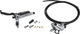 TRP DH-R EVO Disc Brake - silver/Front wheel/Left (side-specific)