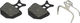 GALFER Plaquettes de Frein Disc Standard pour Formula - semi-métallique - acier/FO-001