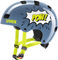 uvex kid 3 children's helmet - stone blue pow/51 - 55 cm