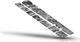 rie:sel chain:guard chainstay protector set - carbon stickerbomb-ultra black