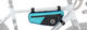 CONTEC Urban Nomad Frame 2.0 Rahmentasche - ocean turquoise-midnight blue | 2 l