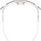 POC Devour Sportbrille mit Ersatzglas - hydrogen white | clarity trail-partly sunny silver
