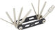 BBB CombiSet Tools & Tubes L BSB-64 Tool Box + Tool Set - black/630 ml