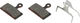 GALFER Disc Advanced Brake Pads for Shimano - semi-metallic - steel/SH-008