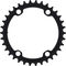 Rotor Road Chainring, 4-arm, noQ, 110 mm Bolt Circle Diameter 11-/12-speed - black/34 