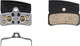 Shimano Plaquette de frein à disque P04C-MF pour BR-M9220,BR-M8220 - noir/Fritté