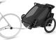Thule Chariot Sport 2 double Kinderanhänger - black/20"