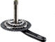 Shimano XT Kurbelgarnitur FC-M8000-3 Hollowtech II - schwarz/170,0 mm 22-30-40
