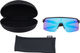 Oakley Lunettes de sport Sutro Lite - matte black/prizm sapphire