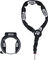 ABUS AMPARO 4650X NR Rahmenschloss mit ACH 6KS/100 und Tasche ST 5950 - black