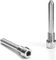 absoluteBLACK Vis de maintien de patin en titane pour Shimano Road - grey