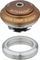 Chris King Juego dirección DropSet 4 IS42/28,6-IS42/30 GripLock- M. f. producción - matte bourbon/IS42/28,6 - IS42/30